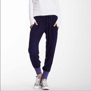 Rebel Yell navy jogger pants